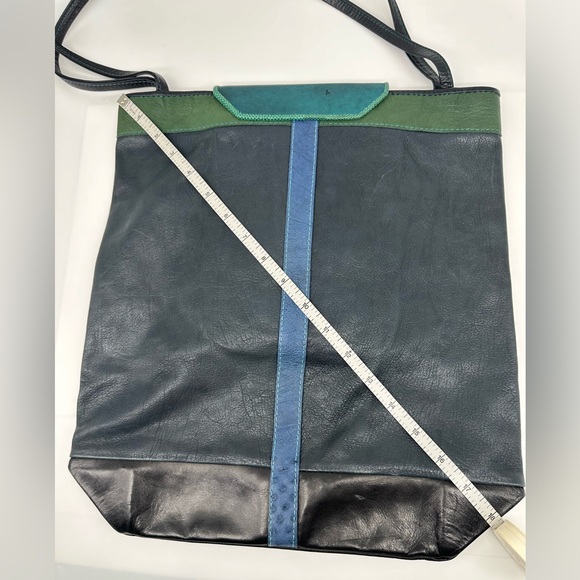 Vintage Ruby Firecat Leather Tote Purse Bag Tassel Designer Southwestern OOAK - Picture 11 of 16